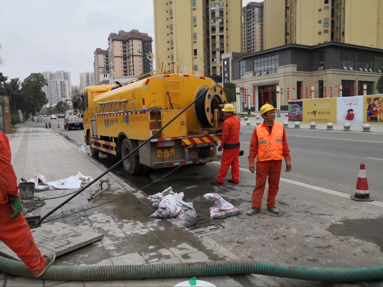 天峻排污管道清淤-管道清洗